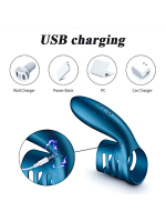 Afrodit Shop FoxShow Wellwanted Titreşimli Penis Halkası - Görsel 2