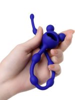 Afrodit Shop Froggy anal Zinciri silikon mavi 27,4 cm - Görsel 2