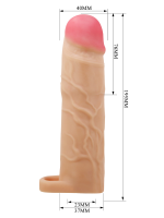 Afrodit Shop Gerd Gerçek Hissiyatlı Uzatıcı Penis Kılıfı - Görsel 2