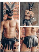 Afrodit Shop Harness Maskeli Erkek Fantezi Aksesuar - Görsel 2