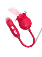 Afrodit Shop ileri geri hareketli Vibratör ve Gül vakum