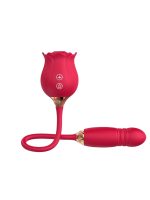 Afrodit Shop ileri geri hareketli Vibratör ve Gül vakum - Görsel 2