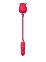 Afrodit Shop ileri geri hareketli Vibratör ve Gül vakum - Görsel 4