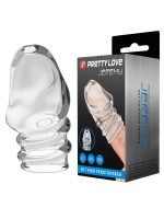 Afrodit Shop Jeremy Geciktirici ve Sertleştirici TPR Penis Kılıfı Beyaz - Görsel 4