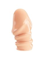 Afrodit Shop Jeremy Geciktirici ve Sertleştirici TPR Penis Kılıfı Ten Rengi - Görsel 2