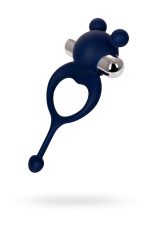 Afrodit Shop Jos Mickey Kuyruklu ve Titreşimli Mavi Penis Halkası