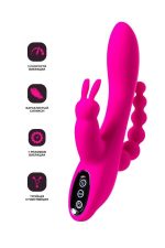 Afrodit Shop Jos Spanky Üçlü 21cm Pembe Vibratör
