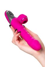 Afrodit Shop Jos TO-FROLLY Yukarı Aşşağı Hareketli ve Vakumlu Vibratör 21,5 cm - Görsel 4