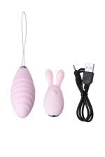 Afrodit Shop Jos Vita Titreşimli Vajınal Set Pembe 8,5 ve 8 cm Vibratör - Görsel 2
