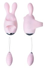 Afrodit Shop Jos Vita Titreşimli Vajınal Set Pembe 8,5 ve 8 cm Vibratör - Görsel 3