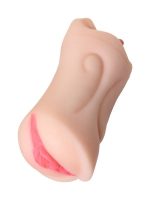 Afrodit Shop Juicy Pussy Masturbator Realistik Fruity Tongu, Ağız ve Vajina TPE Ten 19 cm - Görsel 2