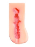 Afrodit Shop Juicy Pussy Masturbator Realistik, Young Vajina, TPR, Ten, 14,5 cm 18 Years - Görsel 5