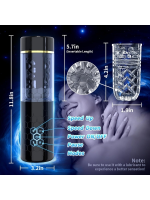 Afrodit Shop Kablosuz Elleri Serbest Bırakan Erkek Mastürbatörü – 10 Otomatik İleri Geri ve Dönen Mod, Ayarlanabilir Vantuz Taban, 3D Dokulu İç Kılıf - Görsel 2