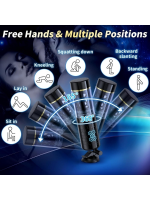 Afrodit Shop Kablosuz Elleri Serbest Bırakan Erkek Mastürbatörü – 10 Otomatik İleri Geri ve Dönen Mod, Ayarlanabilir Vantuz Taban, 3D Dokulu İç Kılıf - Görsel 3