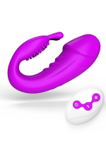 Afrodit Shop Kablosuz Kumandalı Şarjlı 2 in 1 Giyilebilir Rabbit Mini Vibratör