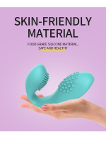 Afrodit Shop Kablosuz Kumandalı Tırtıklı Klitoris ve G-Spot Uyarıcı 2 in 1 Çift C Vibratör - Görsel 3