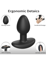 Afrodit Shop Kablosuz Uzaktan Kumandalı Titreşimli Anal Plug - Görsel 3