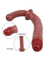 Afrodit Shop KahveRengi 38 cm Jop Dildo Model No:1070 - Görsel 3