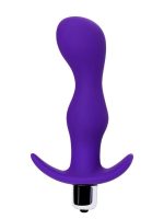 Afrodit Shop Kamet Anal Vibro Plug Beden L  mor 14 cm - Görsel 2