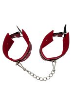 Afrodit Shop Kırmızı Deri El Kelepçesi - Görsel 2