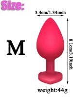 Afrodit Shop Kırmızı Kalpli Anal Set - Görsel 4