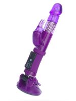 Afrodit Shop Klitoral Uyarıcı Vibratör TPR Mor 22 cm