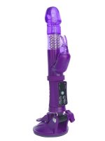 Afrodit Shop Klitoral Uyarıcı Vibratör TPR Mor 22 cm - Görsel 5