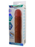 Afrodit Shop Kylian Gerçek Hissiyatlı Uzatıcı Penis Kılıfı Brown