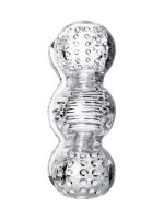 Afrodit Shop Lingam Masturbator Rashmi, TPE, Şeffaf, 15,5 cm - Görsel 2