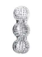 Afrodit Shop Lingam Masturbator Rashmi, TPE, Şeffaf, 15,5 cm - Görsel 3