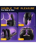 Afrodit Shop LongZ-Black – Erkekler için 10 Modlu Titreşimli ve 10 Modlu Sıkma Fonksiyonlu Mastürbatör - Görsel 4