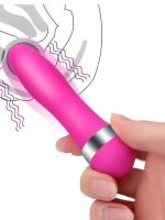 Afrodit Shop Mini Vibratör Tek Modlu Pembe - Görsel 3