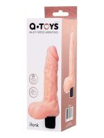 Afrodit Shop Multi-Speed Realistik Vibratör TPE Ten 20 cm - Görsel 2