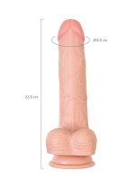 Afrodit Shop My Babe Kıkırdaklı Deri Katmanlı My Darling 22 cm Dildo - Görsel 4