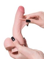Afrodit Shop My Babe Kıkırdaklı Deri Katmanlı My Pretty 20 cm Dildo - Görsel 4