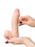Afrodit Shop My Babe Kıkırdaklı Deri Katmanlı My Treasure  18,5 cm Dildo - Görsel 5