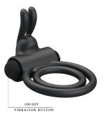 Afrodit Shop Osmond Titreşimli Silikon Penis Halkası - Görsel 5