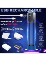 Afrodit Shop Otomatik Göstergeli RGB Işıklı Penis Pompası - Görsel 2