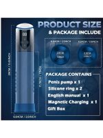 Afrodit Shop Otomatik Göstergeli RGB Işıklı Penis Pompası - Görsel 3