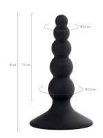 Afrodit Shop POPO Bootes Anal Plug silikon siyah 10 cm - Görsel 4