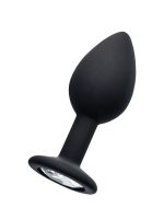 Afrodit Shop POPO Norma Anal Plug silikon siyah 7,2 cm 25 gr