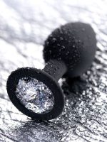 Afrodit Shop POPO Norma Anal Plug silikon siyah 7,2 cm 25 gr - Görsel 5