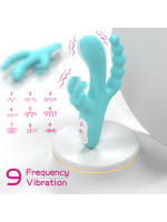 Afrodit Shop S-Hande 3'ü 1 Arada Tavşan Vibratör – Mavi - Görsel 3