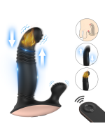 Afrodit Shop S-Hande Eye of Horus Rct Şarjlı Kumandalı Perine ve Uyarıcı İleri Geri Hareketli 2 in 1 Vibratör