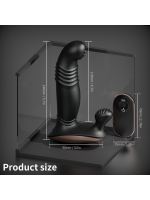 Afrodit Shop S-Hande Eye of Horus Rct Şarjlı Kumandalı Perine ve Uyarıcı İleri Geri Hareketli 2 in 1 Vibratör - Görsel 4