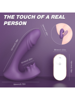 Afrodit Shop S-Hande Waterproof Double Modern Vibratör - Görsel 5