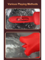 Afrodit Shop Şarjlı 2 in 1 Klitoris ve G Noktası Vibratörü – Dil ve Dudak Hareketli, Güçlü Titreşimli - Görsel 5