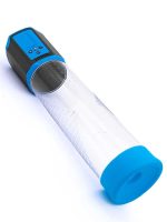 Afrodit Shop Şarjlı LCD Göstergeli Otomatik Penis Pompası - Mavi - Görsel 3