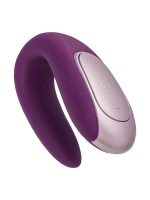 Afrodit Shop Satisfyer Double Fun Telefon Kontrollü ve Uzaktan Kumandalı Violet Vibratör - Görsel 2