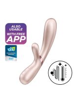 Afrodit Shop Satisfyer Hot Lover Silver Telefon Kontrollü ve Isıtma Özellikli Vibratör